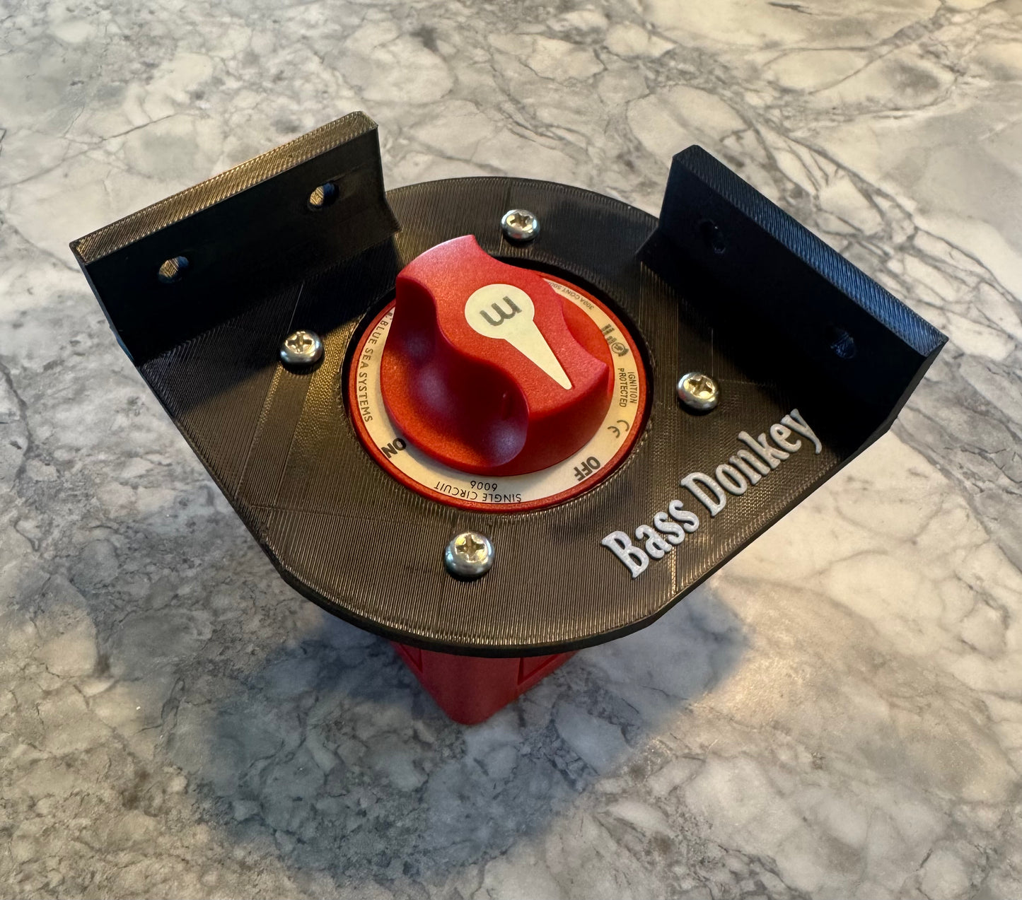 Boat Battery Disconnect Switch Corner Mount Bracket