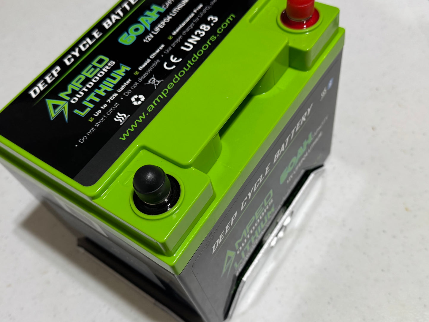 Lithium Battery Tray 12v 60ah Size Bass Boat  Aluminum Tray