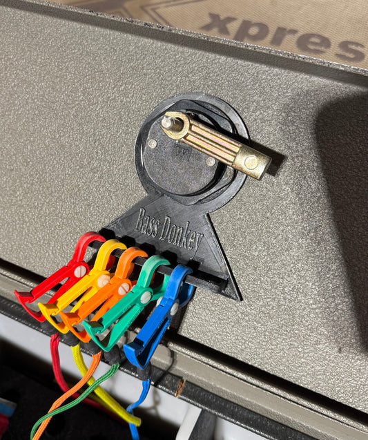 No Drill Cull Tag Holder - Anchor Compartment Latch Compatible