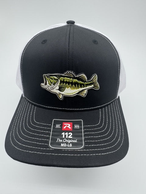 Largemouth Bass Fishing Hat | Richardson 112 Patch Hat
