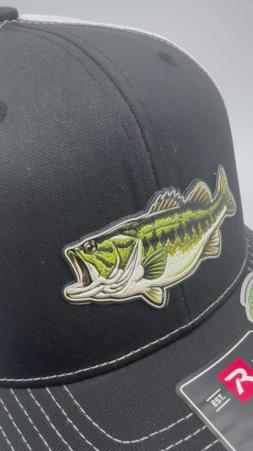 Largemouth Bass Fishing Hat | Richardson 112 Patch Hat